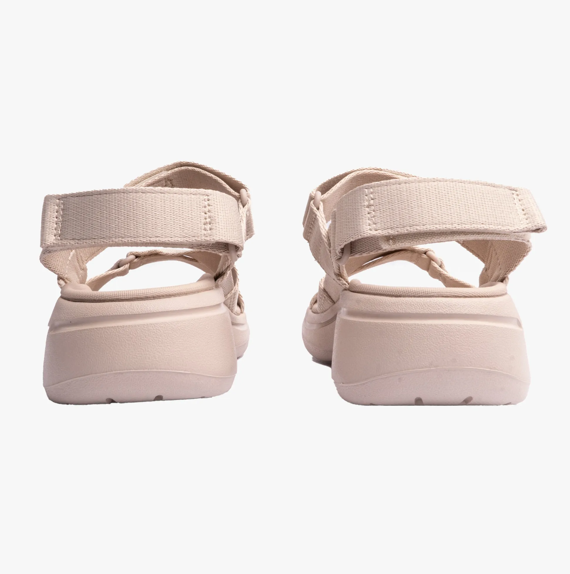 140808/NAT GO WALK ARCH FIT SANDAL - ATTRACT Womens Sandals Natural/Purple