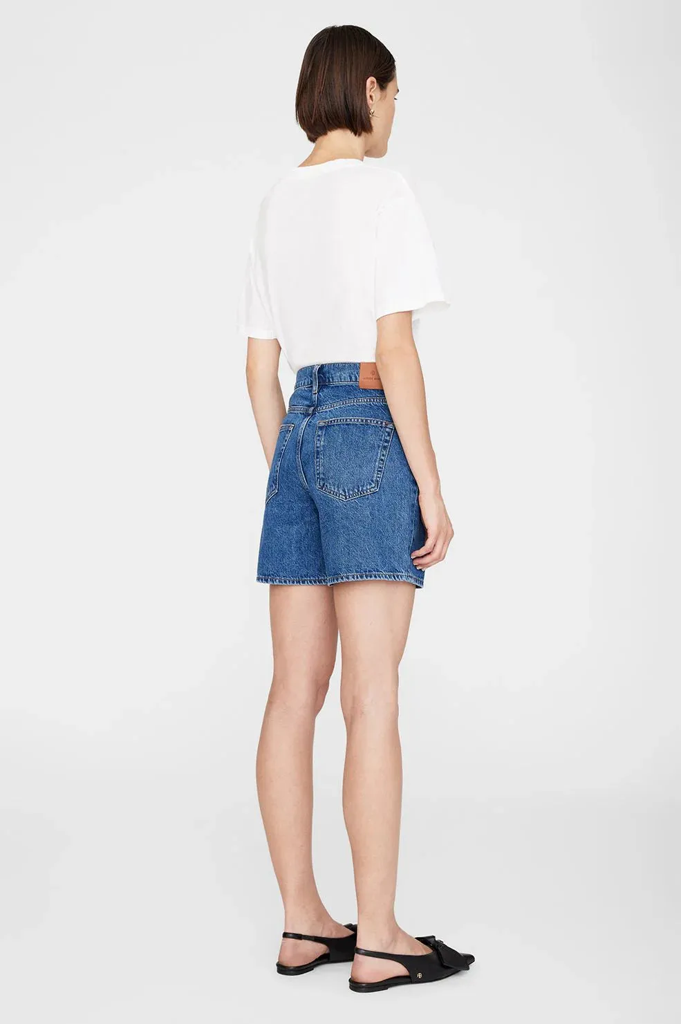 ANINE BING - KAT SHORT - MEDIUM INDIGO