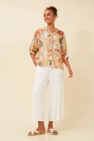 BELINA PAISLEY PRINT TOP