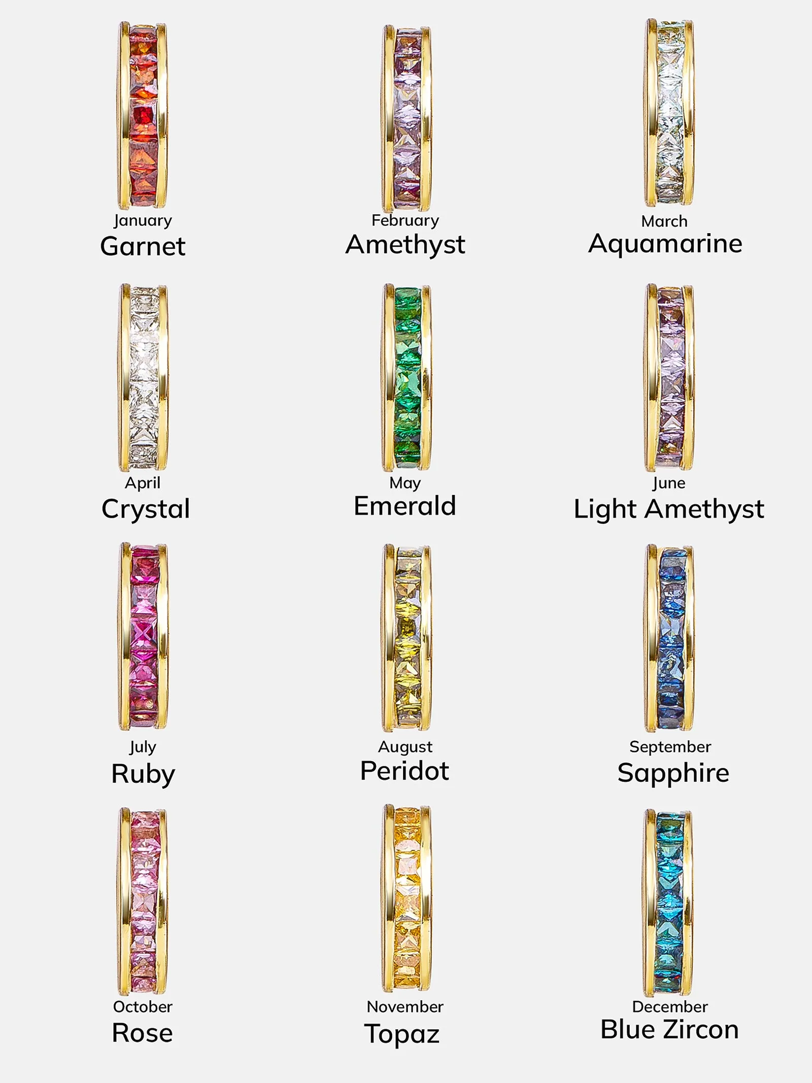 Birthstone Charm Bead - Ruby