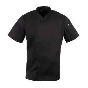 Chef Works Springfield Zipper Mens Chefs Jacket Black L