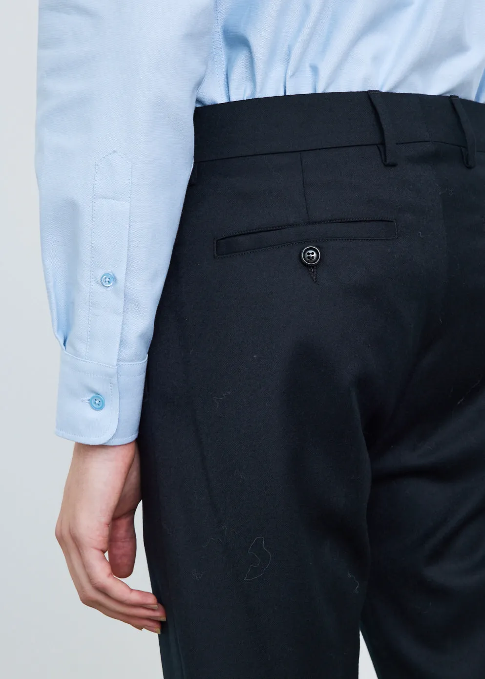 Cigarette Fit Trousers