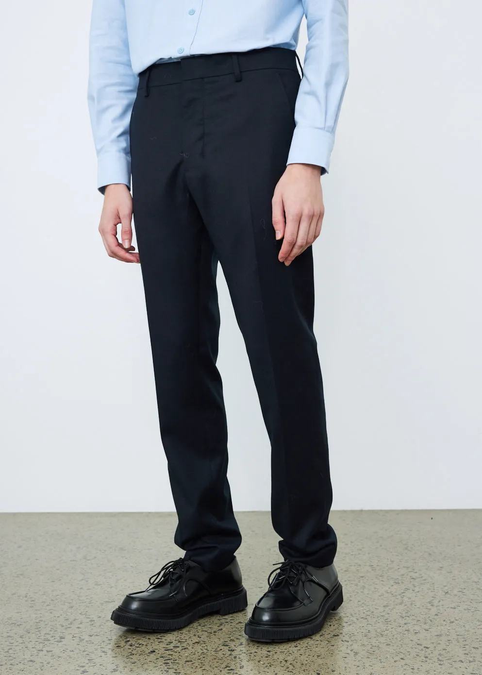 Cigarette Fit Trousers