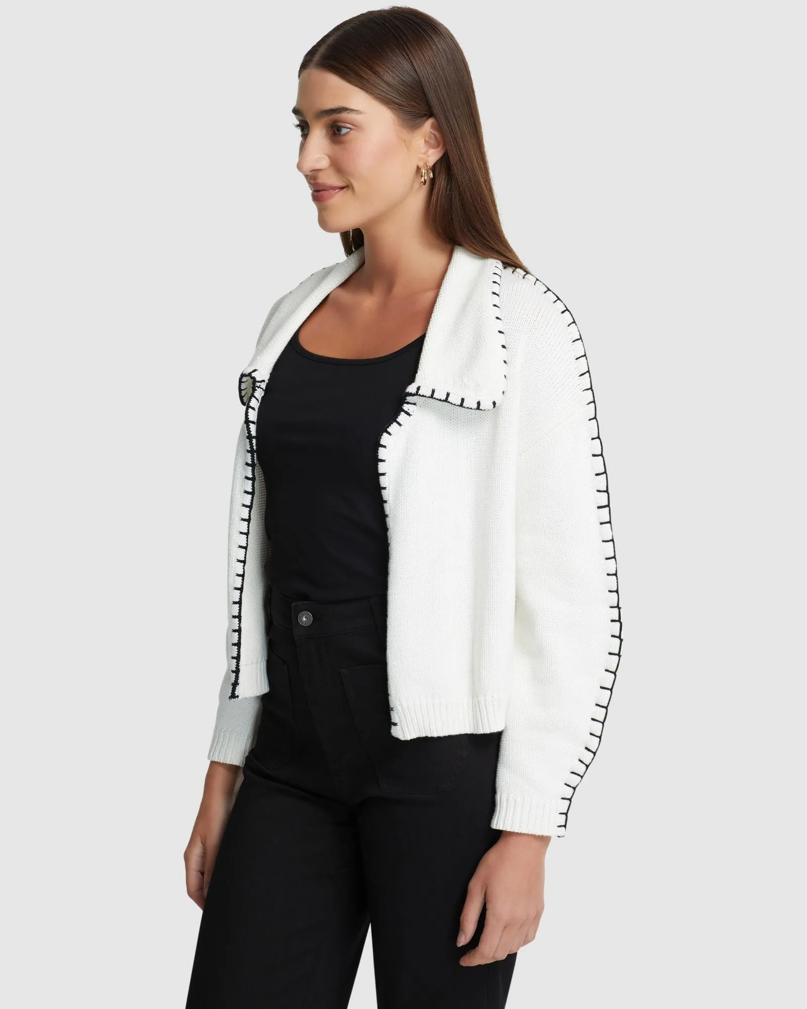 Claudine Cotton Cardigan