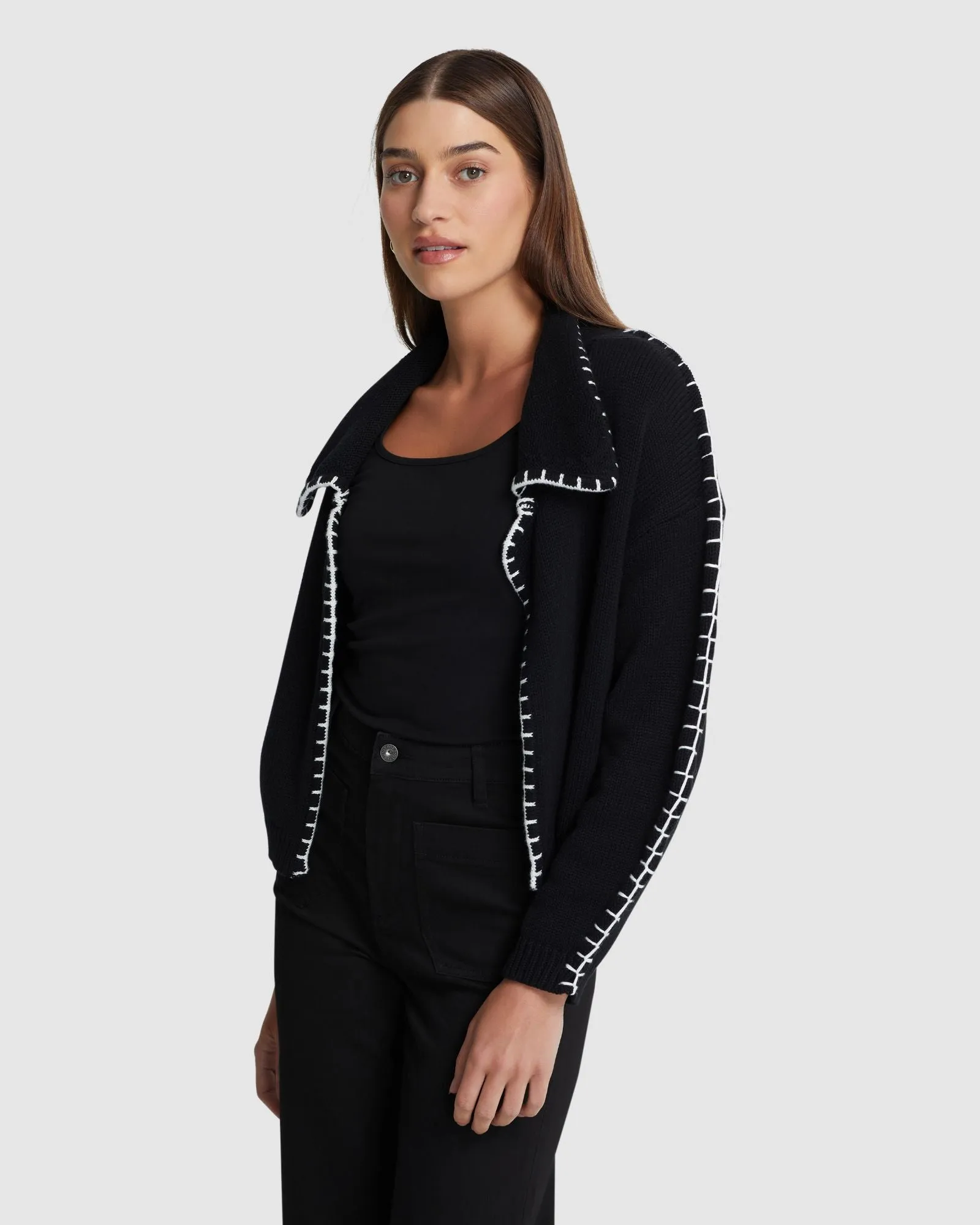 Claudine Cotton Cardigan