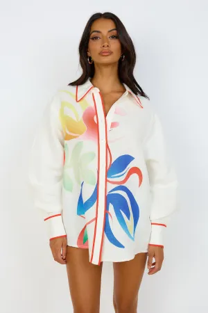 C/MEO COLLECTIVE  HYPERREAL SHIRT ABSTRACTION PRINT
