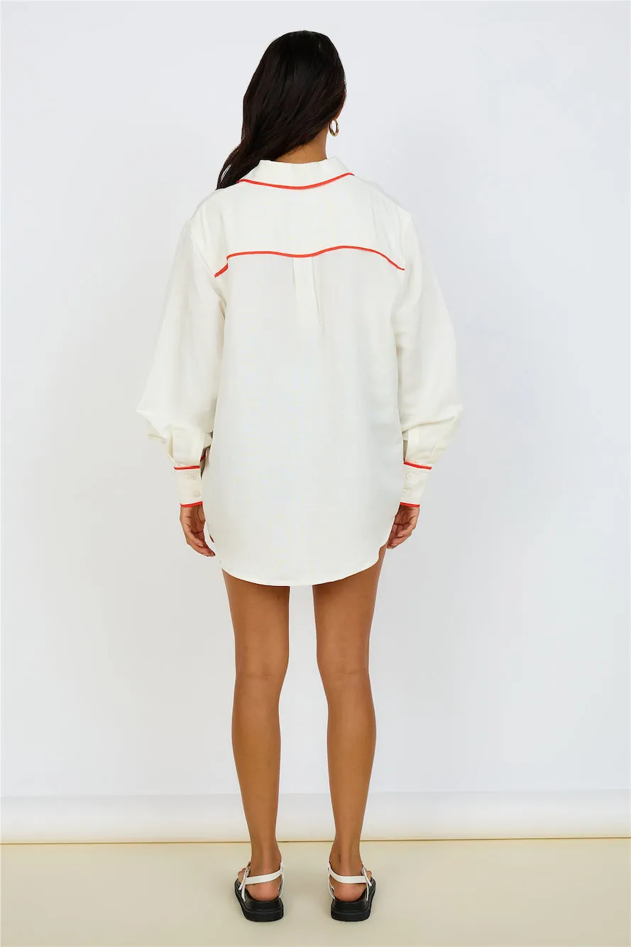 C/MEO COLLECTIVE  HYPERREAL SHIRT ABSTRACTION PRINT