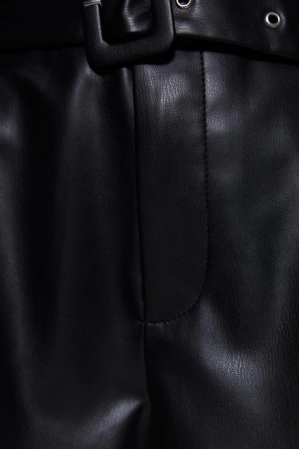 Fashion Leather Shorts