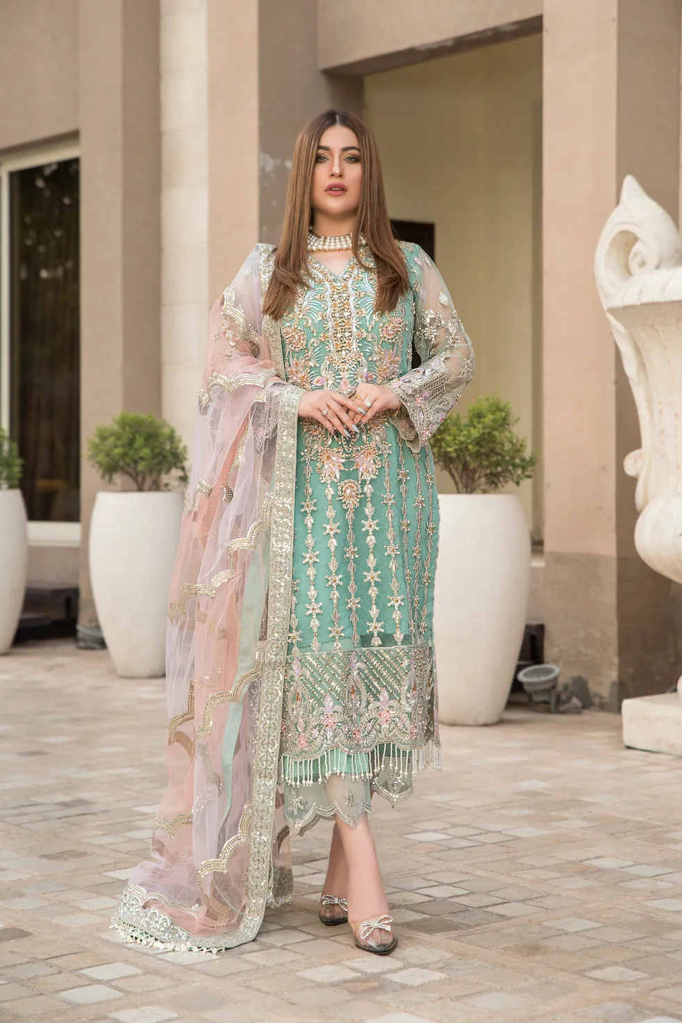 Formal Ready to Wear 3 Pcs Collection by ALeezay 04