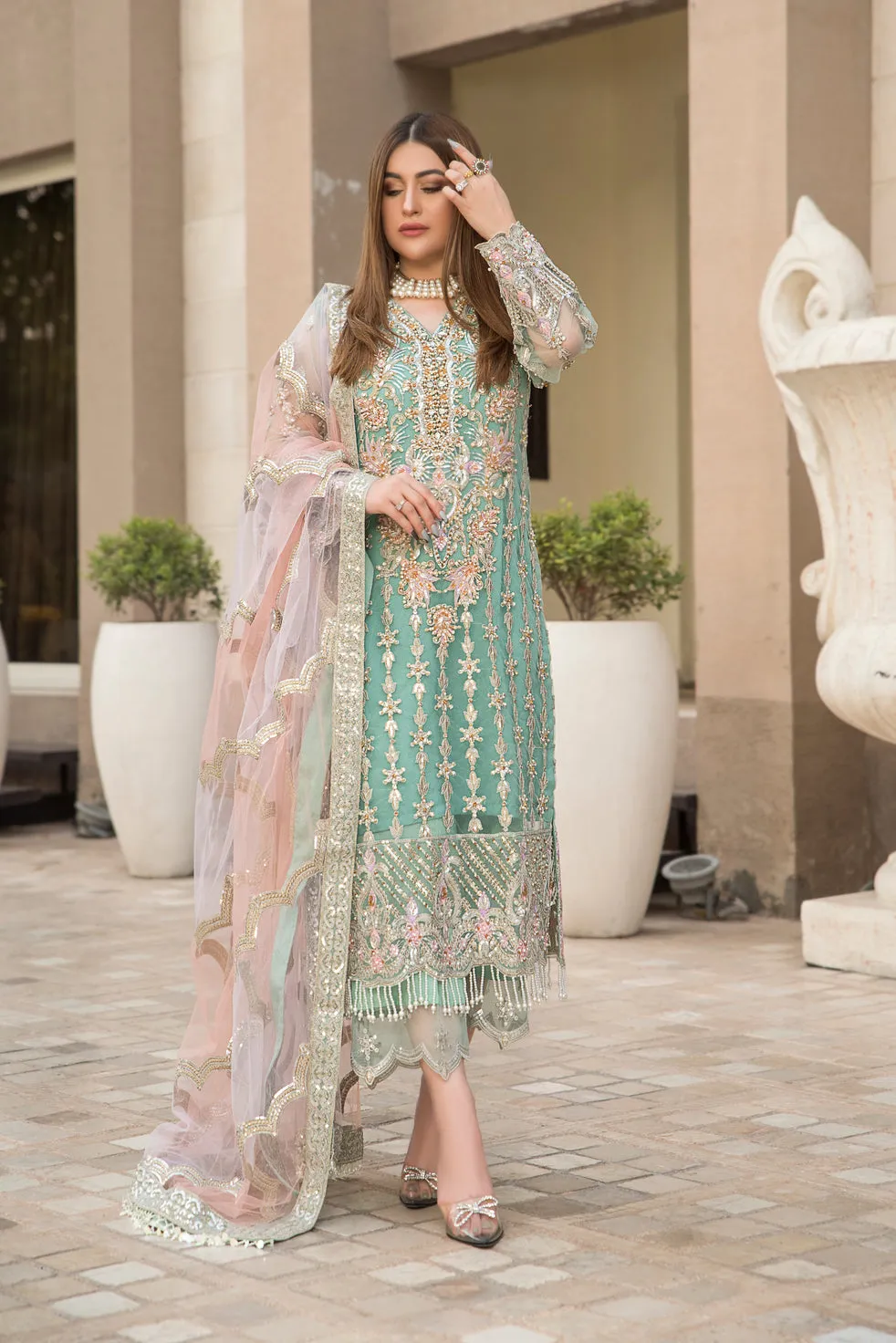 Formal Ready to Wear 3 Pcs Collection by ALeezay 04