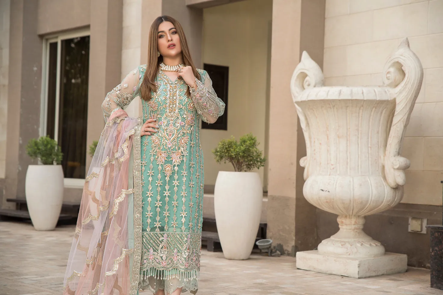Formal Ready to Wear 3 Pcs Collection by ALeezay 04