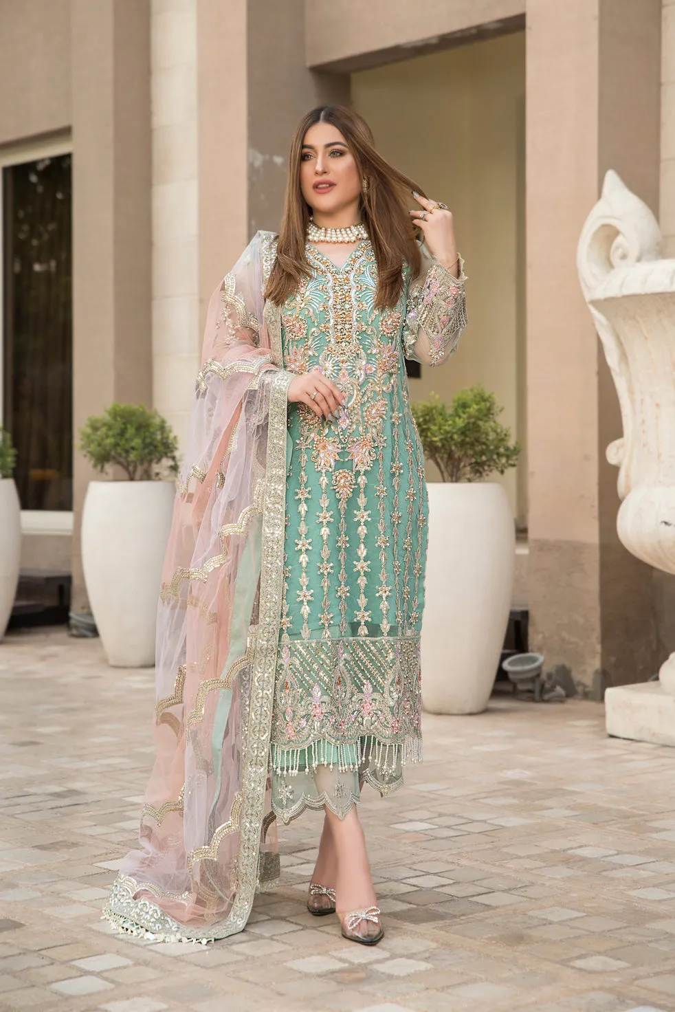 Formal Ready to Wear 3 Pcs Collection by ALeezay 04