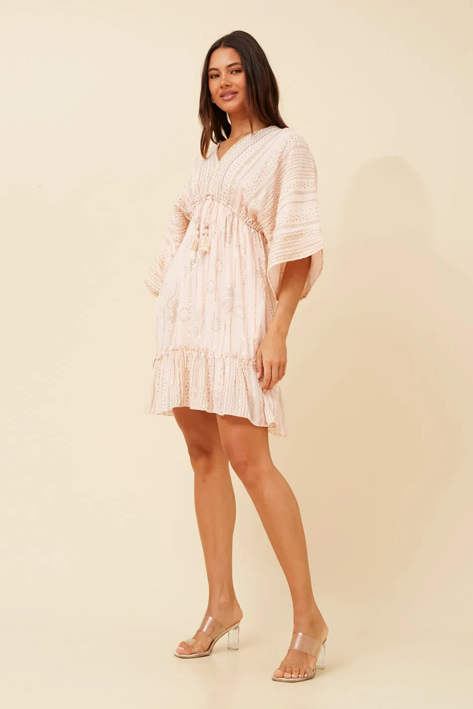 LAIN BOHO SHORT DRESS