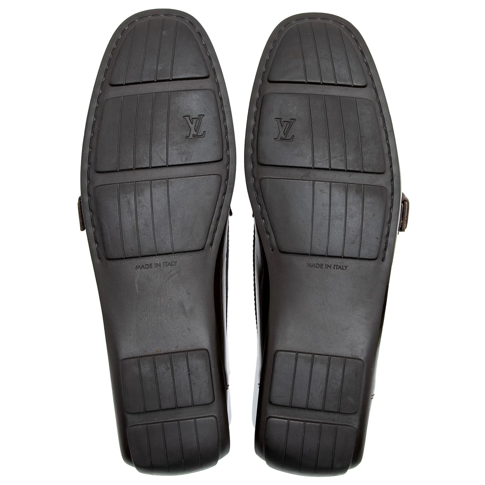 Louis Vuitton Monogram Patent Leather Loafers - Size 10 / 40 (SHF-22977)