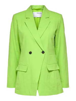 Malvina-Ida LS Blazer - Greenery