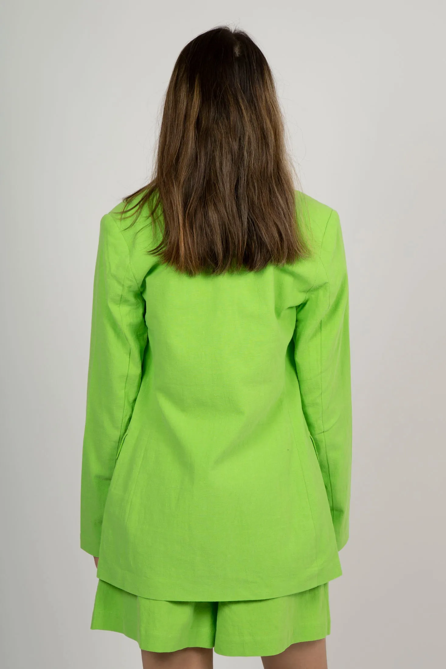 Malvina-Ida LS Blazer - Greenery