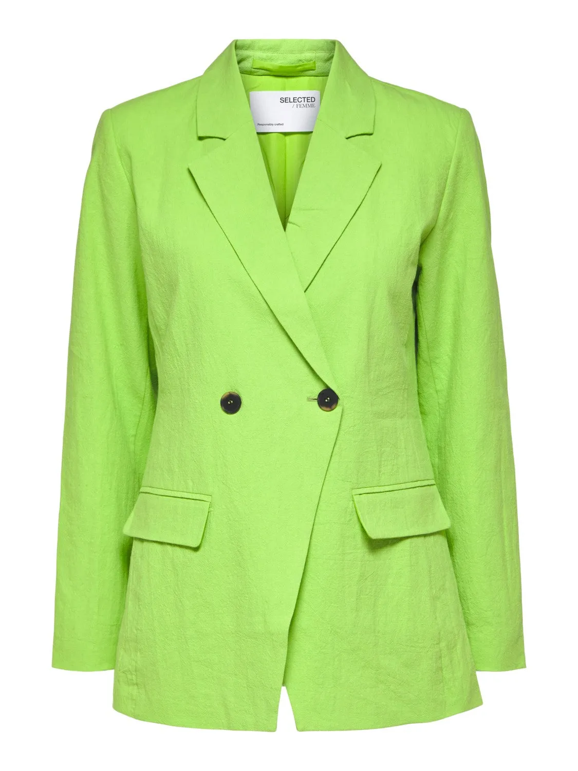 Malvina-Ida LS Blazer - Greenery