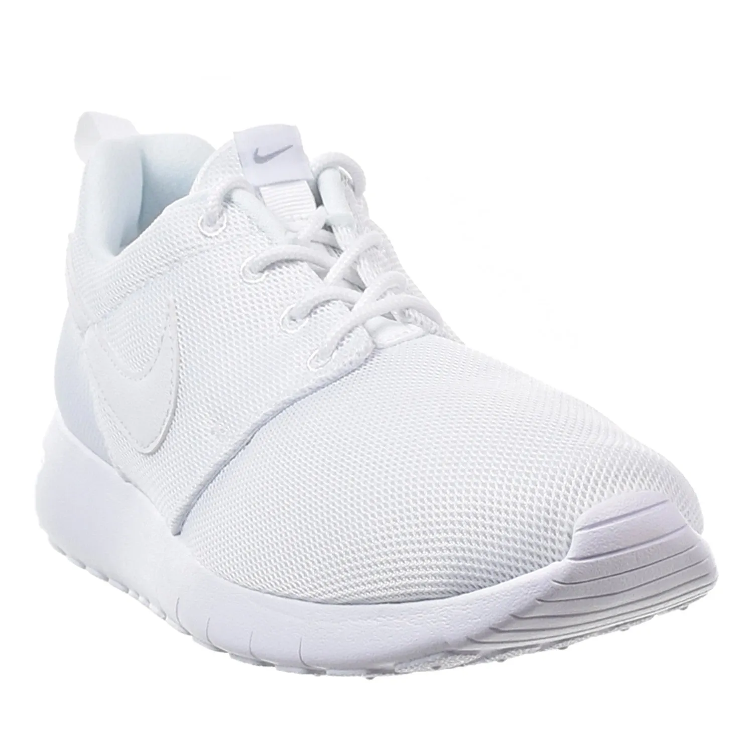 Nike Roshe One (GS) Big Kid's Shoes White/White/Wolf Grey