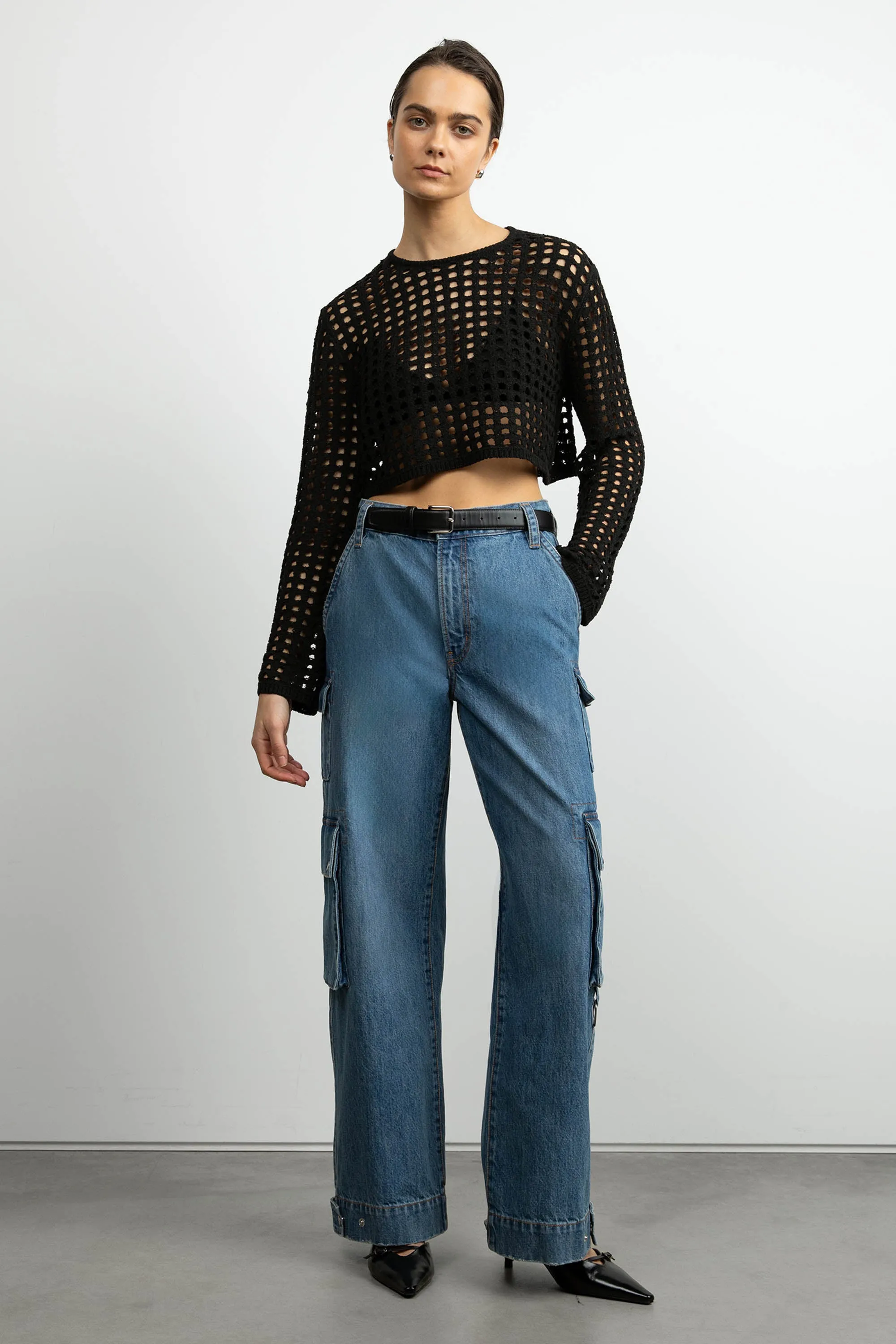 OAK 02 RELAXED FIT STRAIGHT LEG CARGO JEAN