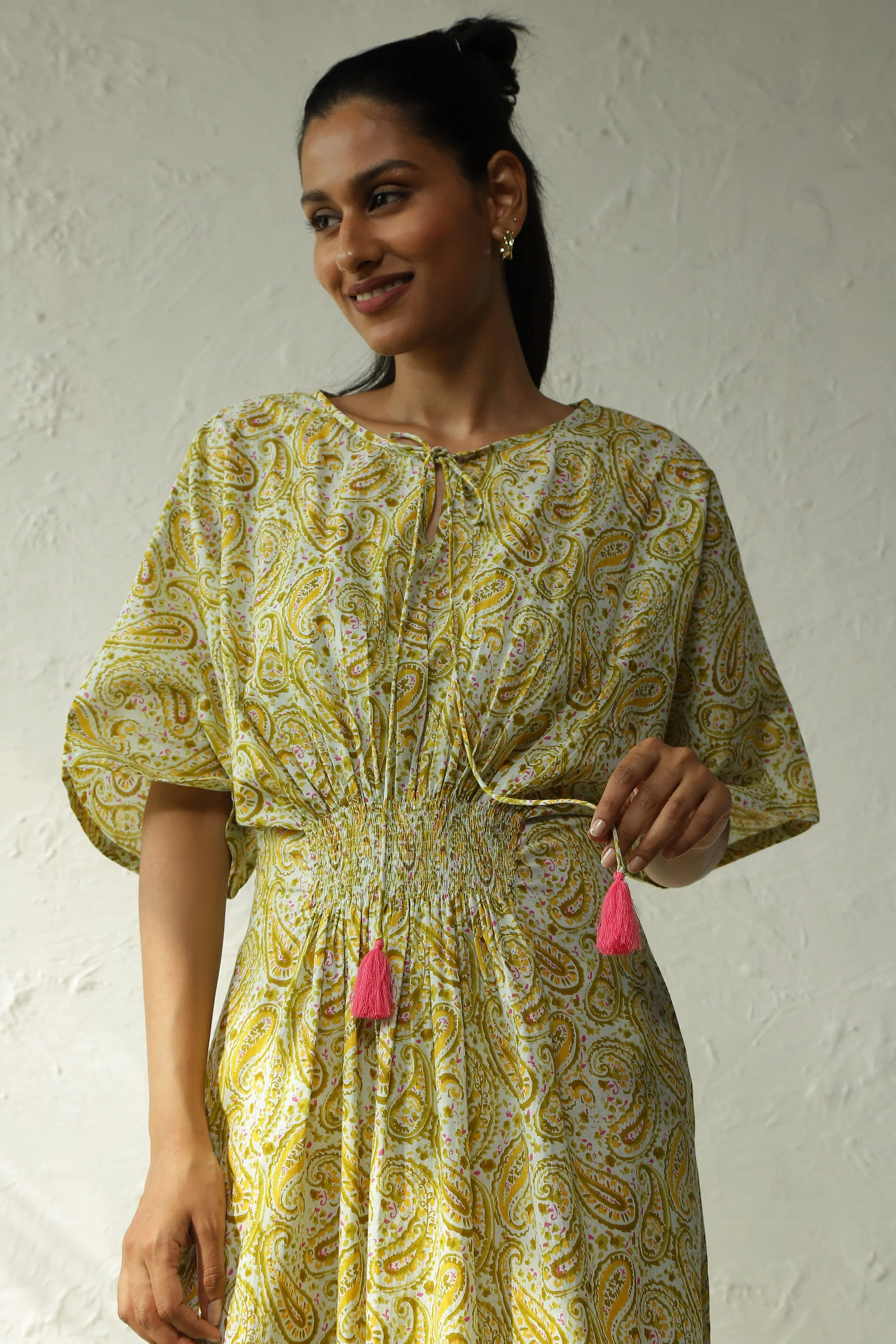 Paisley Smoked Dress