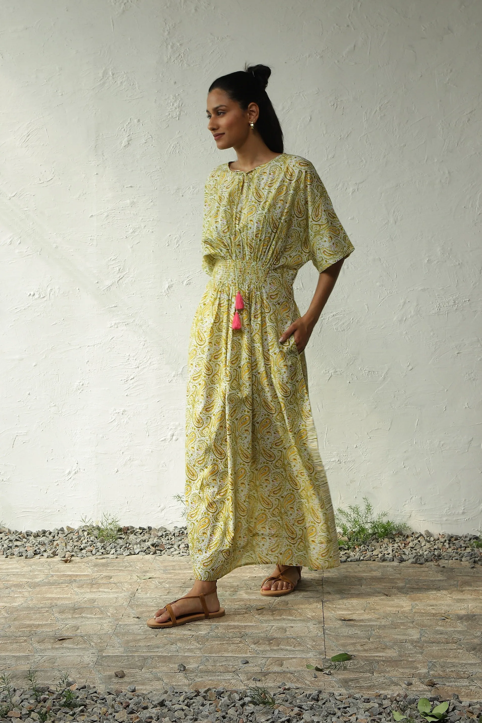 Paisley Smoked Dress