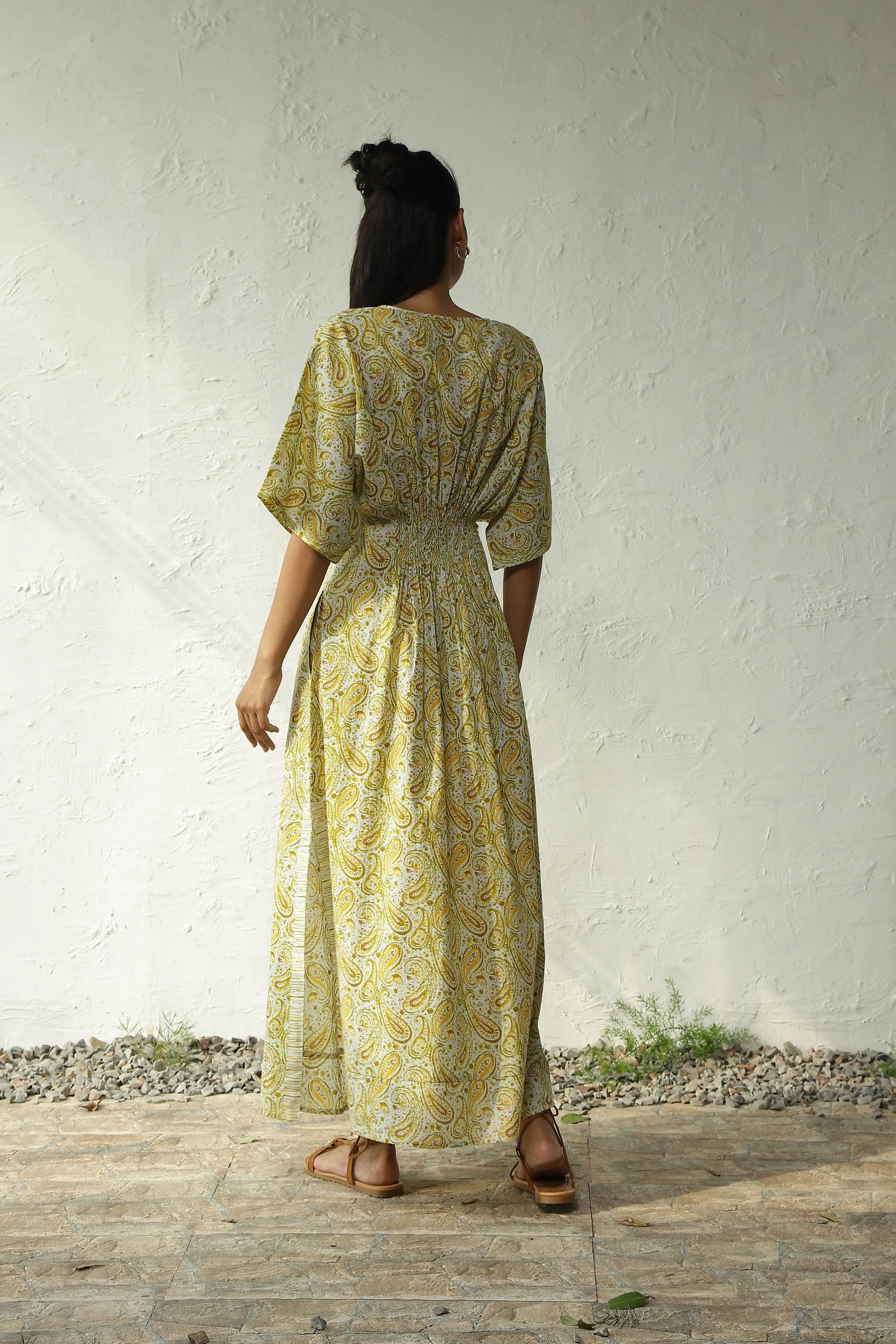 Paisley Smoked Dress