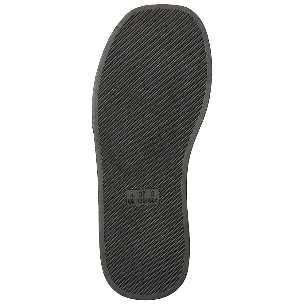 Punch Slide in Black Smooth