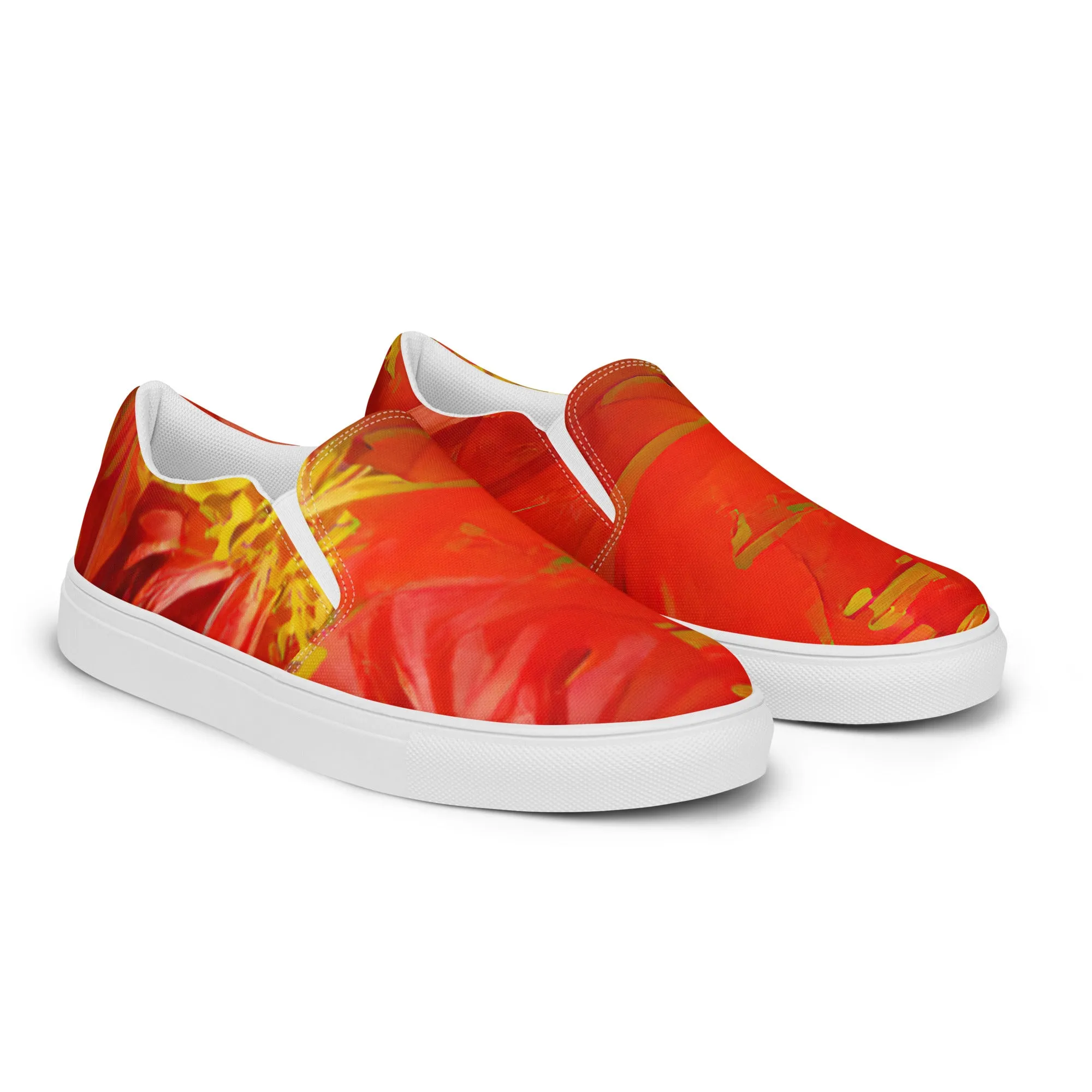 Qízhì - Womens Slip-On Canvas Shoes