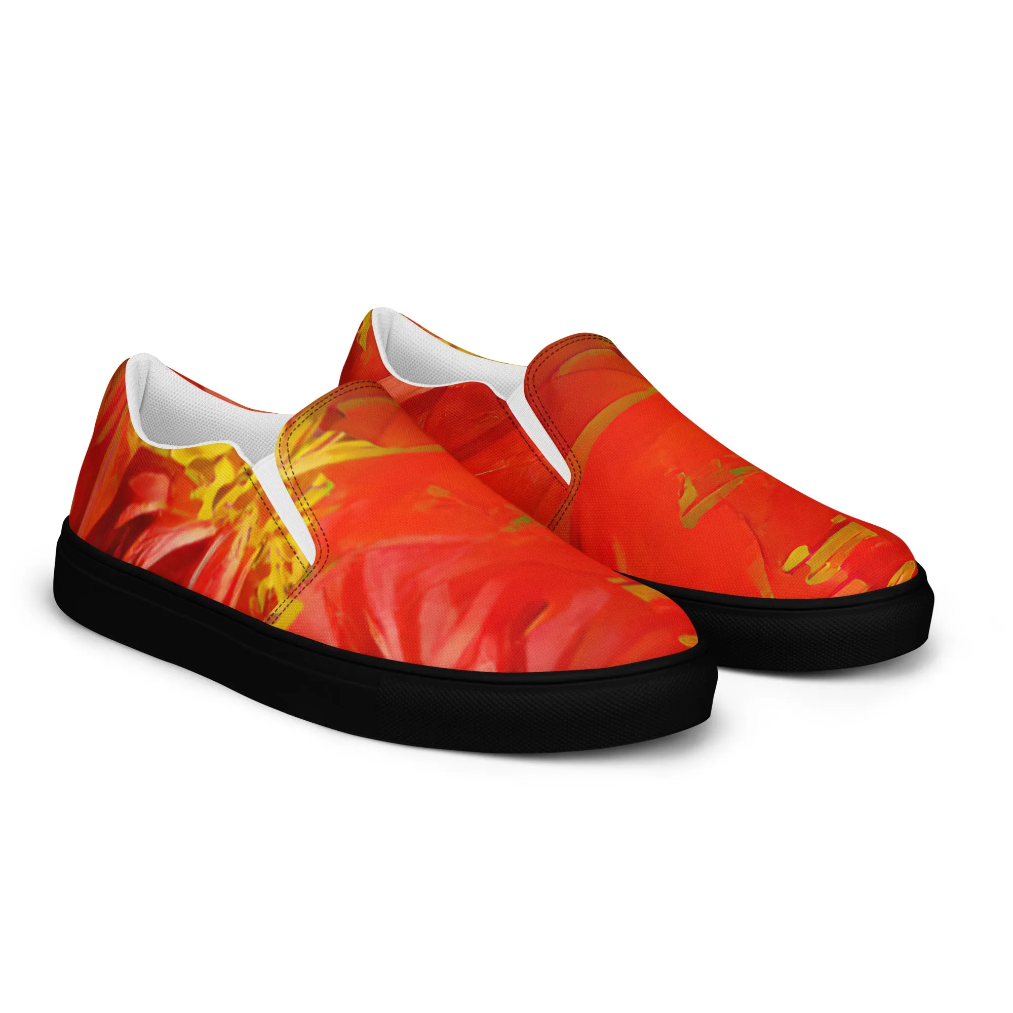 Qízhì - Womens Slip-On Canvas Shoes