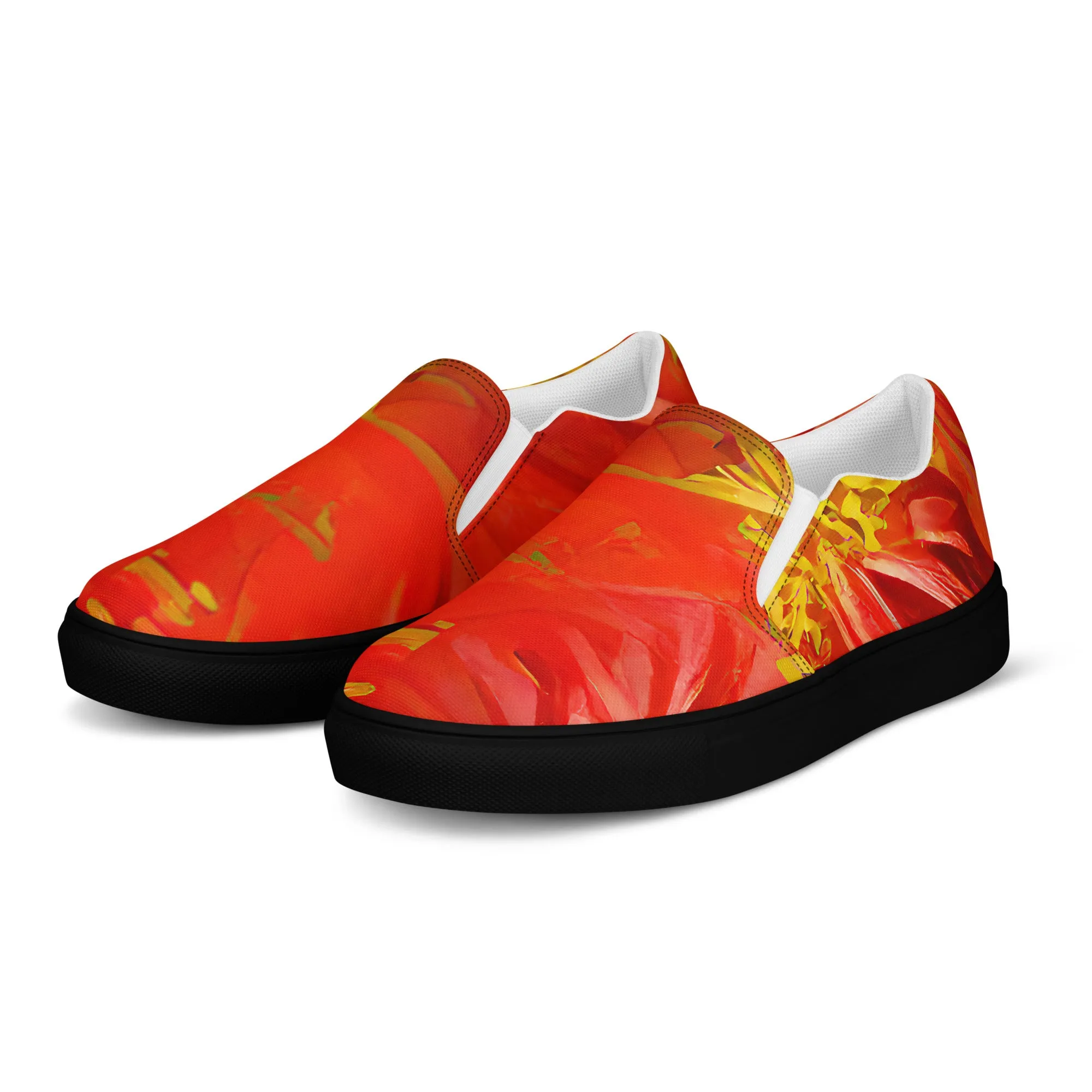 Qízhì - Womens Slip-On Canvas Shoes