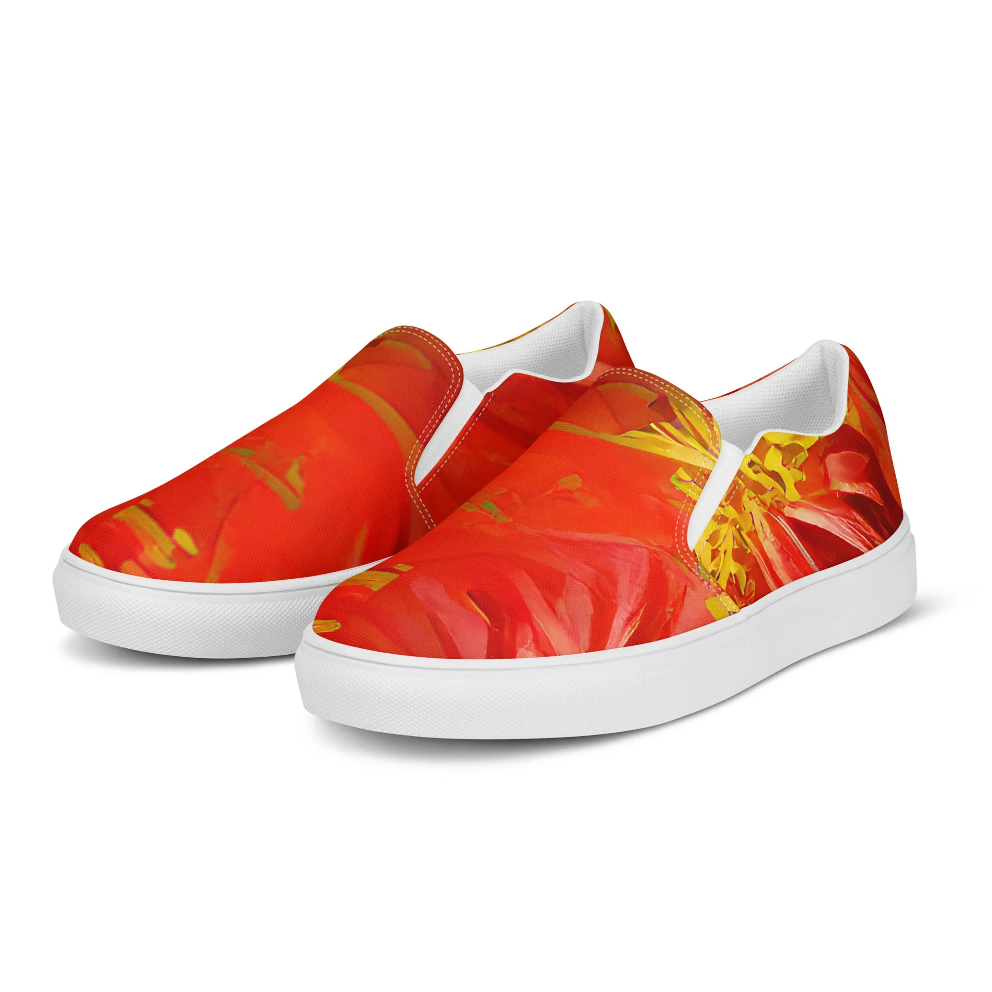 Qízhì - Womens Slip-On Canvas Shoes