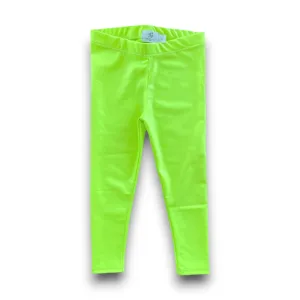 Skinny Shiny Legging - Electric Green