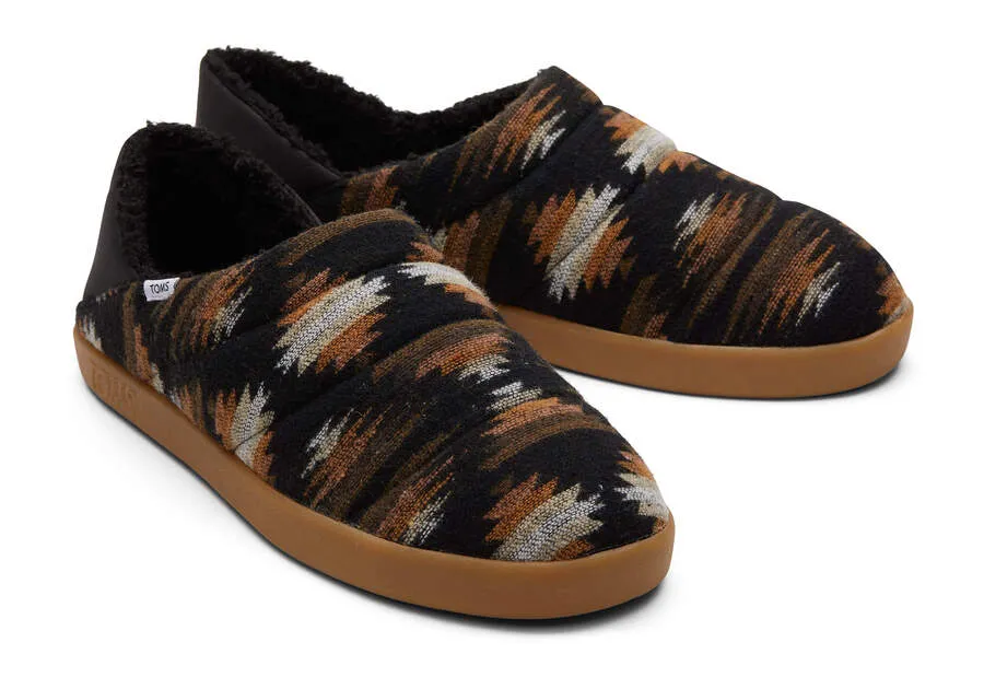 TOMS Mens Ezra Slipper - Black